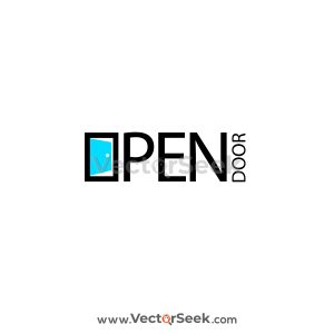 Creative Open Door Logo Template