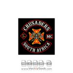 Crusaders Motorcycle Club Logo Vector