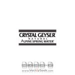 Crystal Geyser Logo Vector