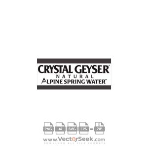 Crystal Geyser Logo Vector