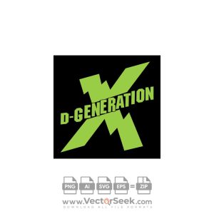 D Generation X Logo Vector