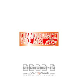 Diamondback Bike MFG Logo Vector