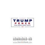 Donald Trump 2020 Logo Vector