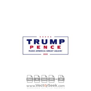 Donald Trump 2020 Logo Vector