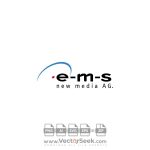 EMS New Media Logo Vector