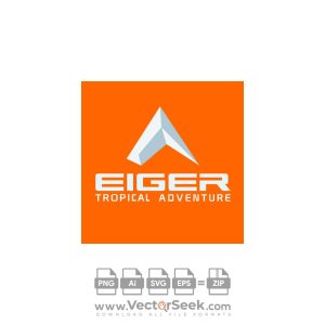 Eiger Tropical Adventure Logo Vector