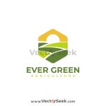 Ever Green Agriculture Logo Template