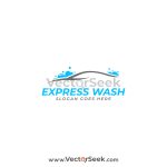 Express Wash Logo Template