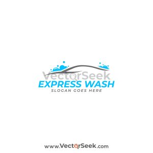 Express Wash Logo Template