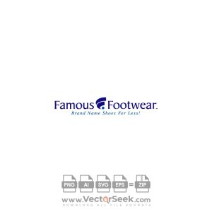 Famous Footwear Logo Vector