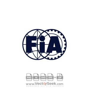 FiA Fédération Internationale de l’Automobile Logo Vector