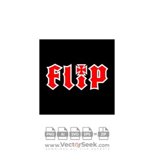 Flip Logo Vector