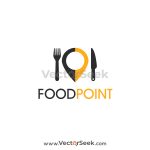 Food Point Logo Template