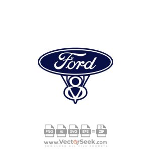 Ford V8 Logo Vector