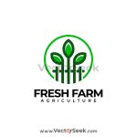 Fresh Farm Agriculture Logo Template