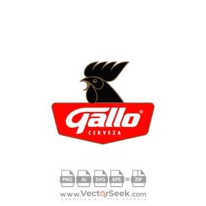 Gallo Cerveza Logo Vector