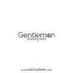 Gentleman Shopping Store Logo Template