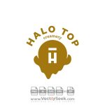 Halo Top Logo Vector