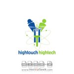 High Touch High Tech Logo Vector