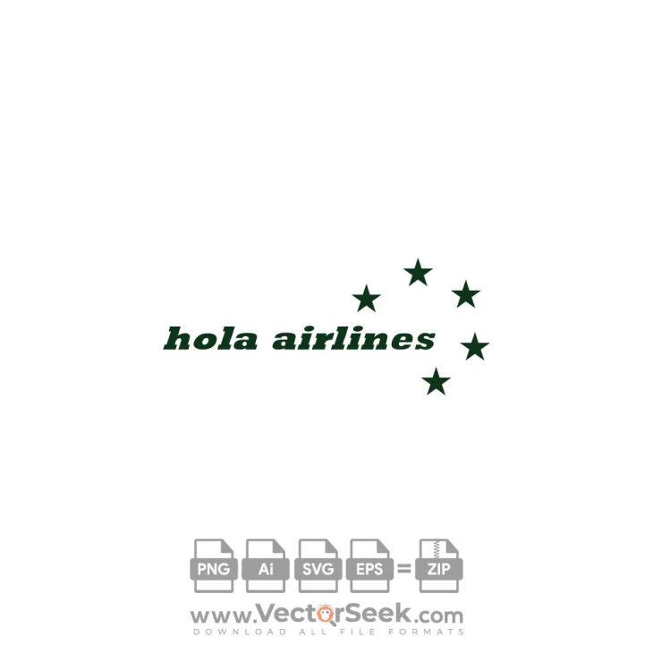 Hola Airlines Logo Vector