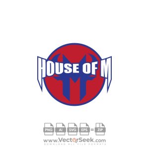 House of M Logo Vector