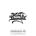 King Diamond Logo Vector