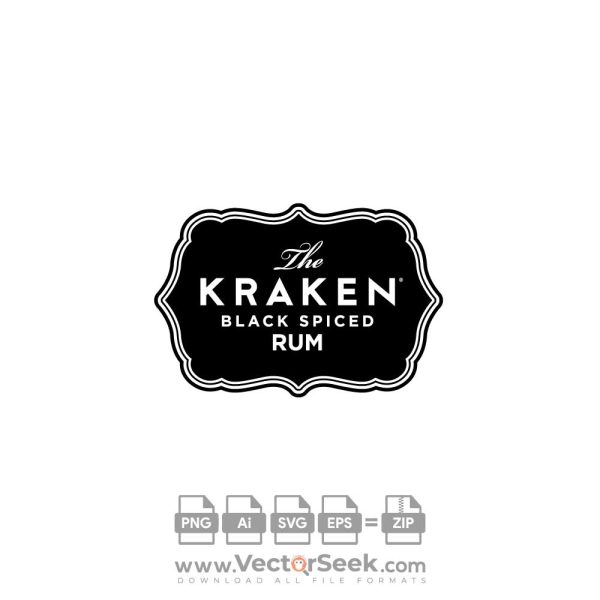 Kraken Rum Logo Vector (.Ai .PNG .SVG .EPS Free Download)