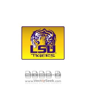 LSU Tigers Logo Vector