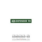 Land Rover Defender 90 Logo Vector