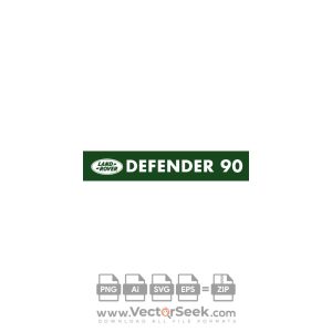 Land Rover Defender 90 Logo Vector