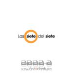 Las siete del siete Logo Vector