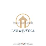 Law & Justice Logo Template