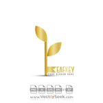 Leaf Key Logo Template