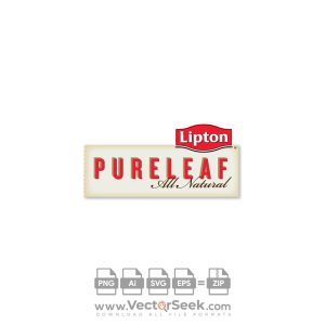 Lipton Pureleaf All Natural Logo Vector