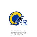 Los Angeles Rams helmet 2020 Logo Vector