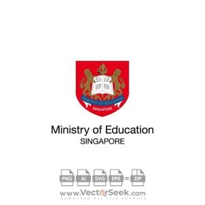 MOE  Ministry of Education, Singapore Logo Vector