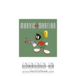 Marvin the Martian Logo Vector