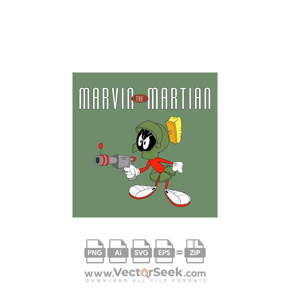 Marvin The Martian Logo Vector Ai Png Svg Eps Free Download 8572