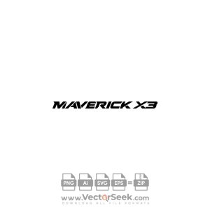 Maverick X3 Logo Vector