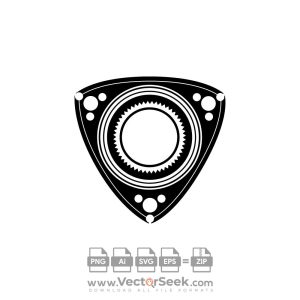 Mazda Wankel Rotary Logo Vector
