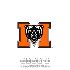 Mercer Bears Logo Vector