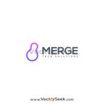 Merge Tech Solutions Logo Template