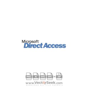Microsoft Direct Access Logo Vector