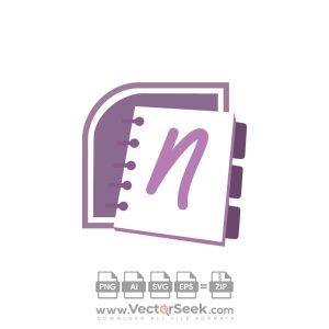 Microsoft OneNote Old Logo Vector