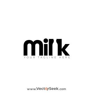 Milk Logo Template