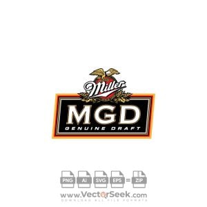 Miller MGD Logo Vector