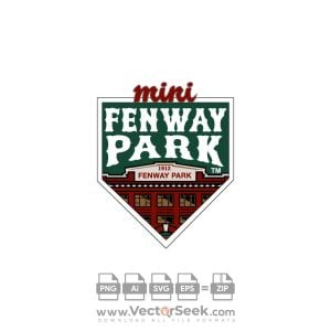Mini Fenway Park Logo Vector