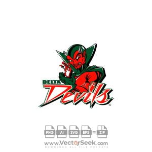 Mississippi Valley State Delta Devils Logo Vector