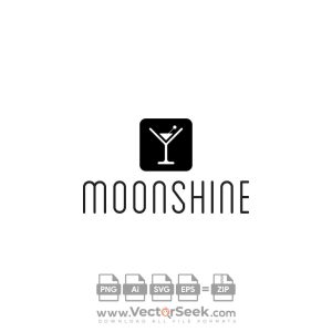 Moonshine App Logo Vector