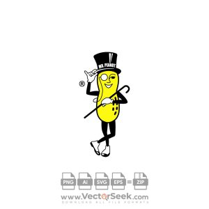 Mr.Peanut Planters Logo Vector
